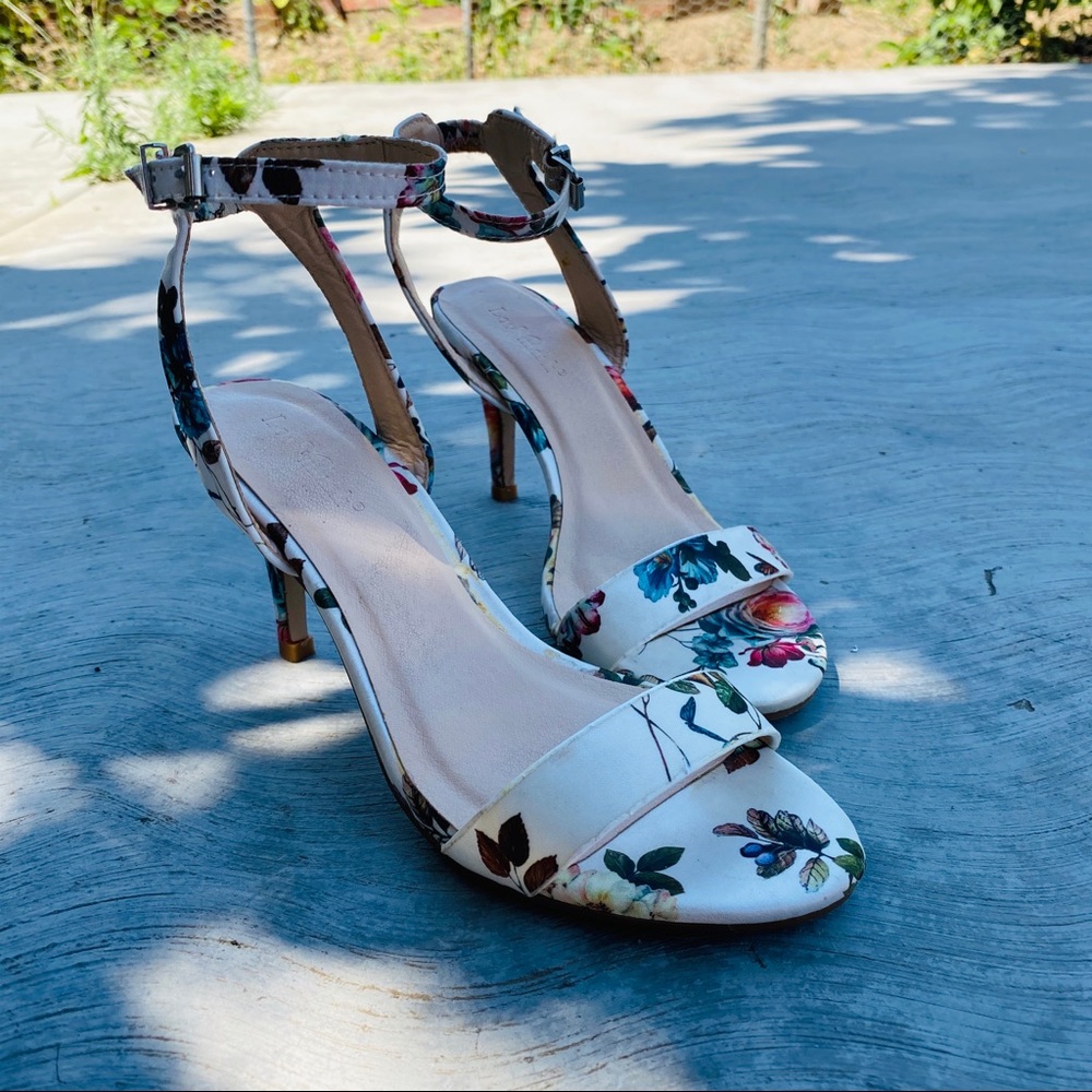 Floral heels